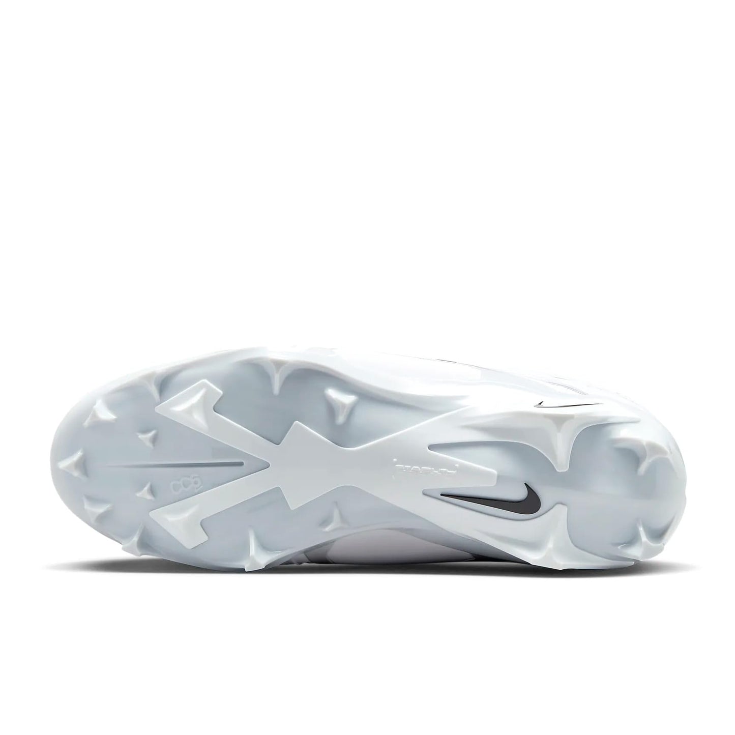 Nike Men's Alpha Menace Pro 3 Mid Football Cleat Size 9.5 (White)
