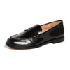 Madewell Women's Billie Clean Loafers, True Black, 8 Medium US
