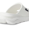 Hoka Unisex Ora Athletic Slide White/Black Men's 6, Women's 8 Medium
