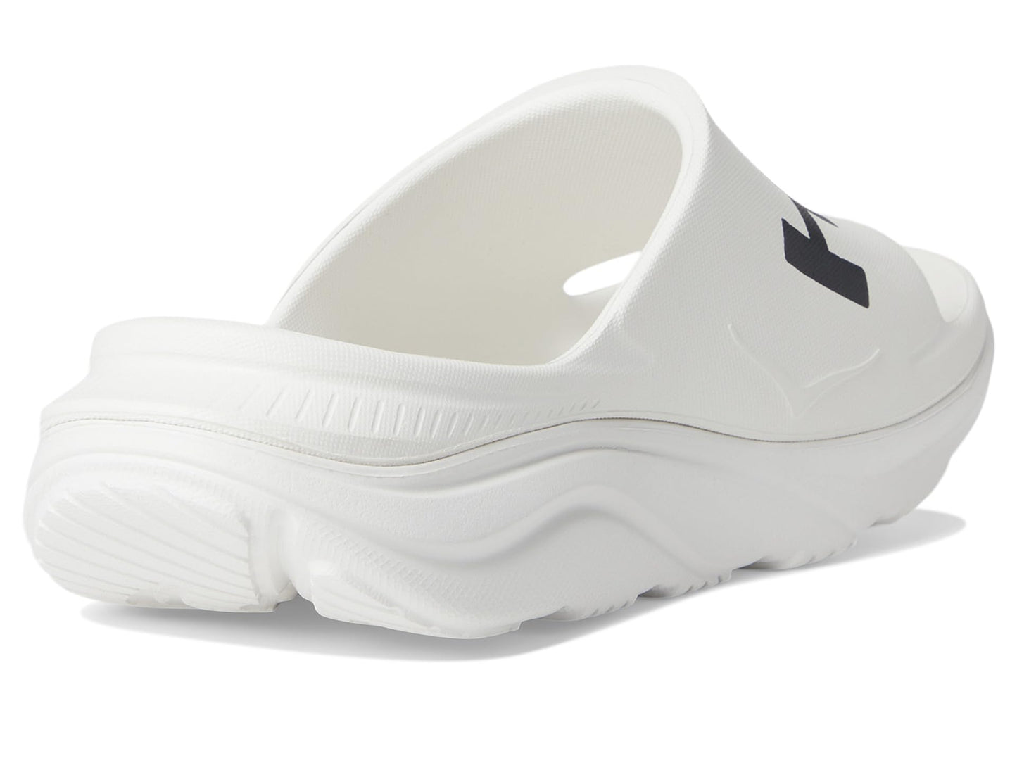 Hoka Unisex Ora Athletic Slide White/Black Men's 6, Women's 8 Medium
