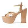 Stuart Weitzman Miami Squarehigh 140 Platform Sandal Adobe 8.5 B