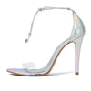 SCHUTZ Josseana Transparente/Prata 9 M