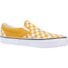 Vans Men's Classic Slip On, (Color Theory) Checkerboard/Golden Yellow, Size 6