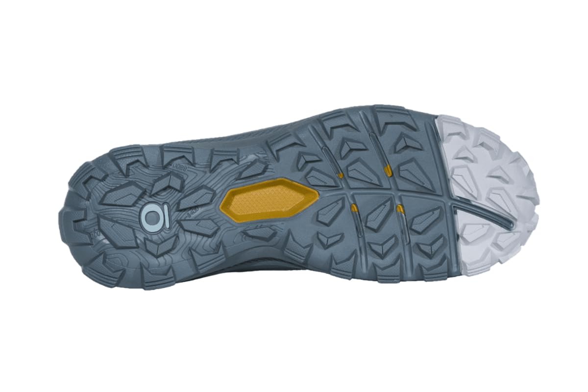 Oboz Women's Katabatic Low B-Dry Hiking Shoe, Glacier, 8 Medium