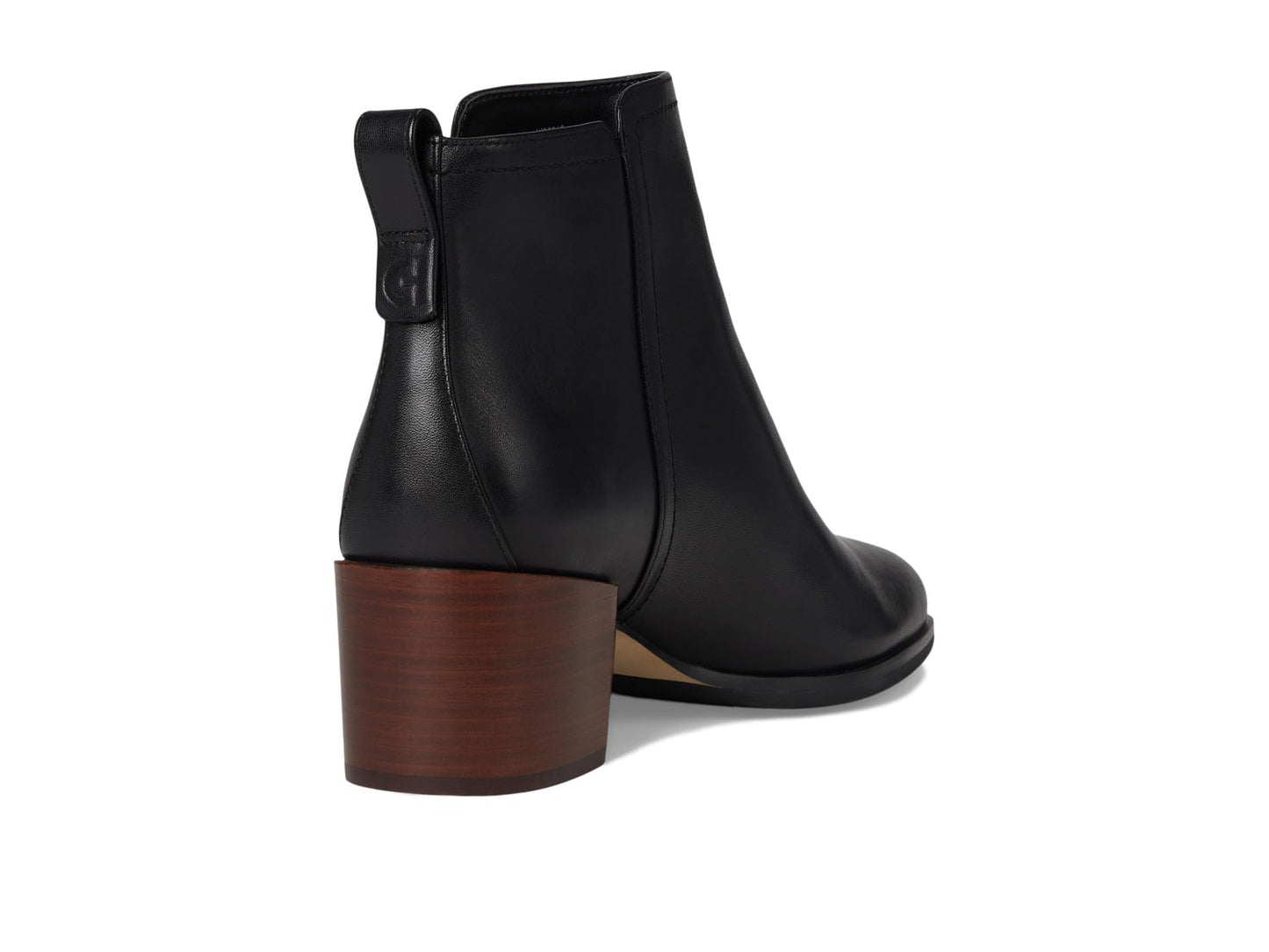 Cole Haan Womens Haisley Ankle Bootie, Black Leather, 10 Medium