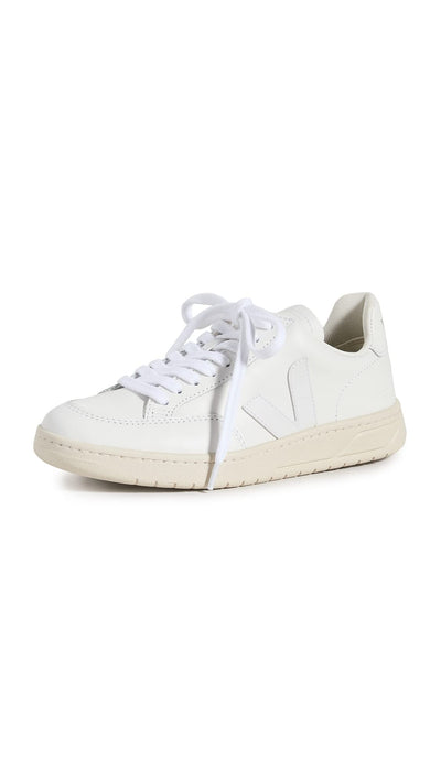 VEJA Women V-12 Leather Extra White EU 42 (US Women's 11) Medium