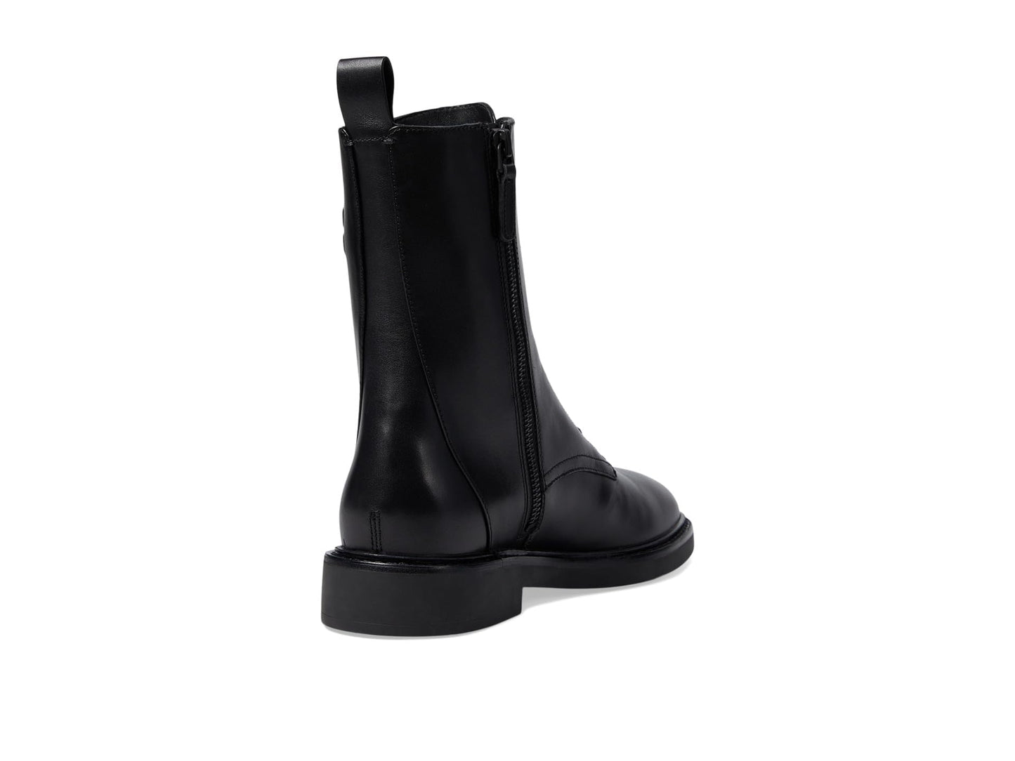 Tory Burch Women's Double T Combat Boot, Perfect Black, 8.5