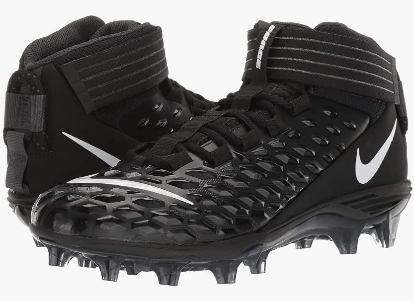 Nike Force Savage Pro 2 Mens Football Cleats BlackBlackBlack Size 9