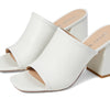 Stuart Weitzman Cayman 85 Block Slide White 8 B