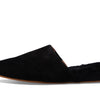 Madewell The Kasey Mule for Women - Round Toe Silhouette with Slip-on Construction, Easy Casual Wear Mule Slippers True Black Sherpa 7 M