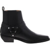Madewell The Santiago Western Ankle Boot in Leather True Black 9.5 M