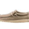 HEYDUDE Men’s Wally Washed Chestnut Size 8 | Men’s Shoes | Men’s Lace Up | Comfortable & Light-Weight