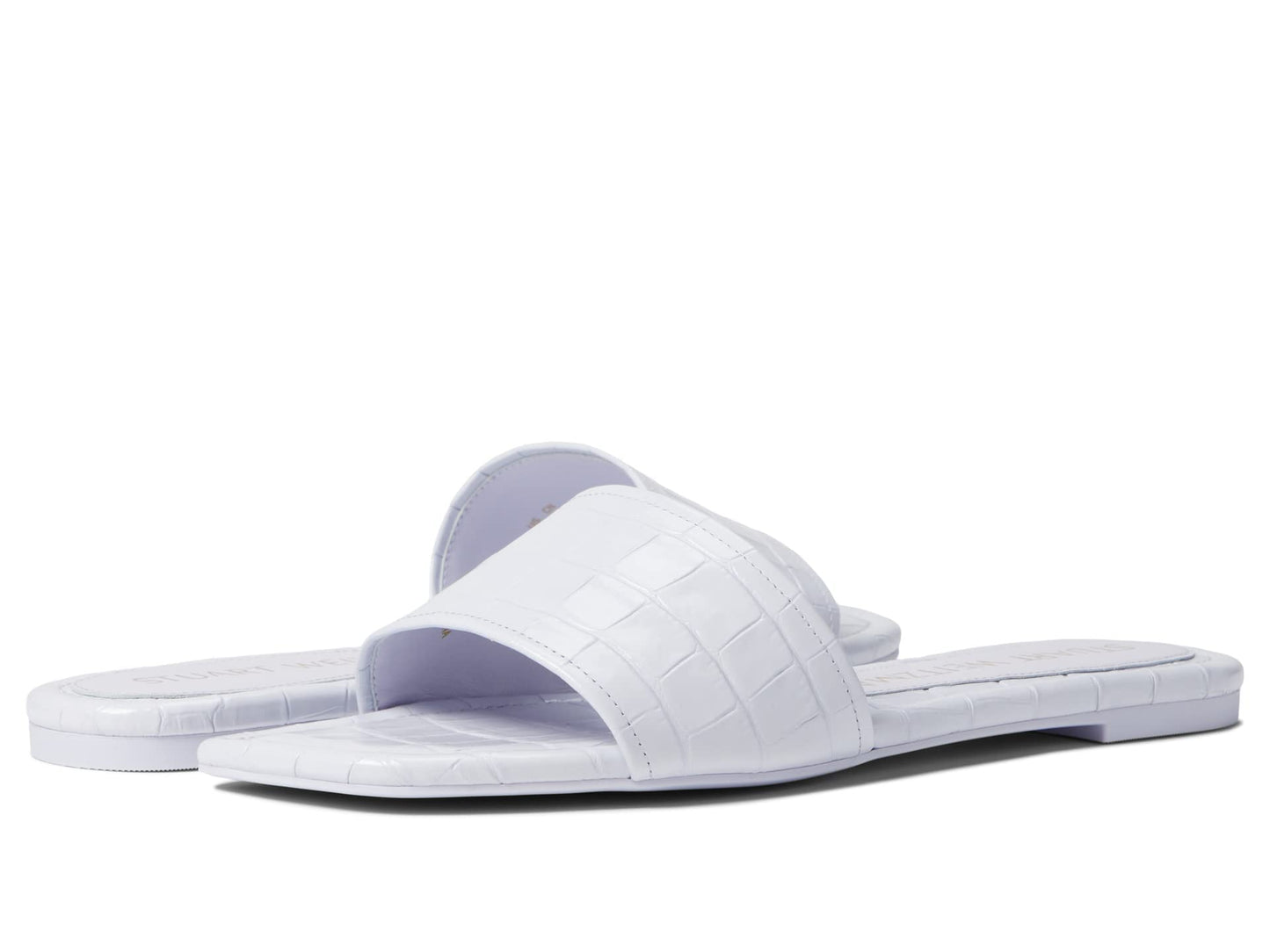Stuart Weitzman Summer Slide Sandal Wisteria 9 B