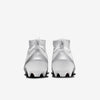 Nike Vapor Pro 1 Football Cleats (FB3298-100, White/Black/Summit White/Metallic Silver) Size 5.5