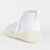 Veja Women's Nova High Top Vegan Sneakers, White/Pierre, 5 Medium US