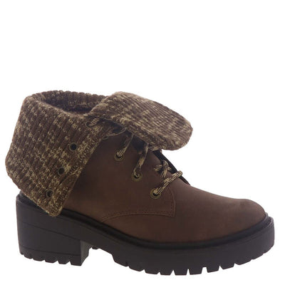 Skechers Women's TEEN SPIRIT - KNIT BUZZ, Sweater Collar Boot
