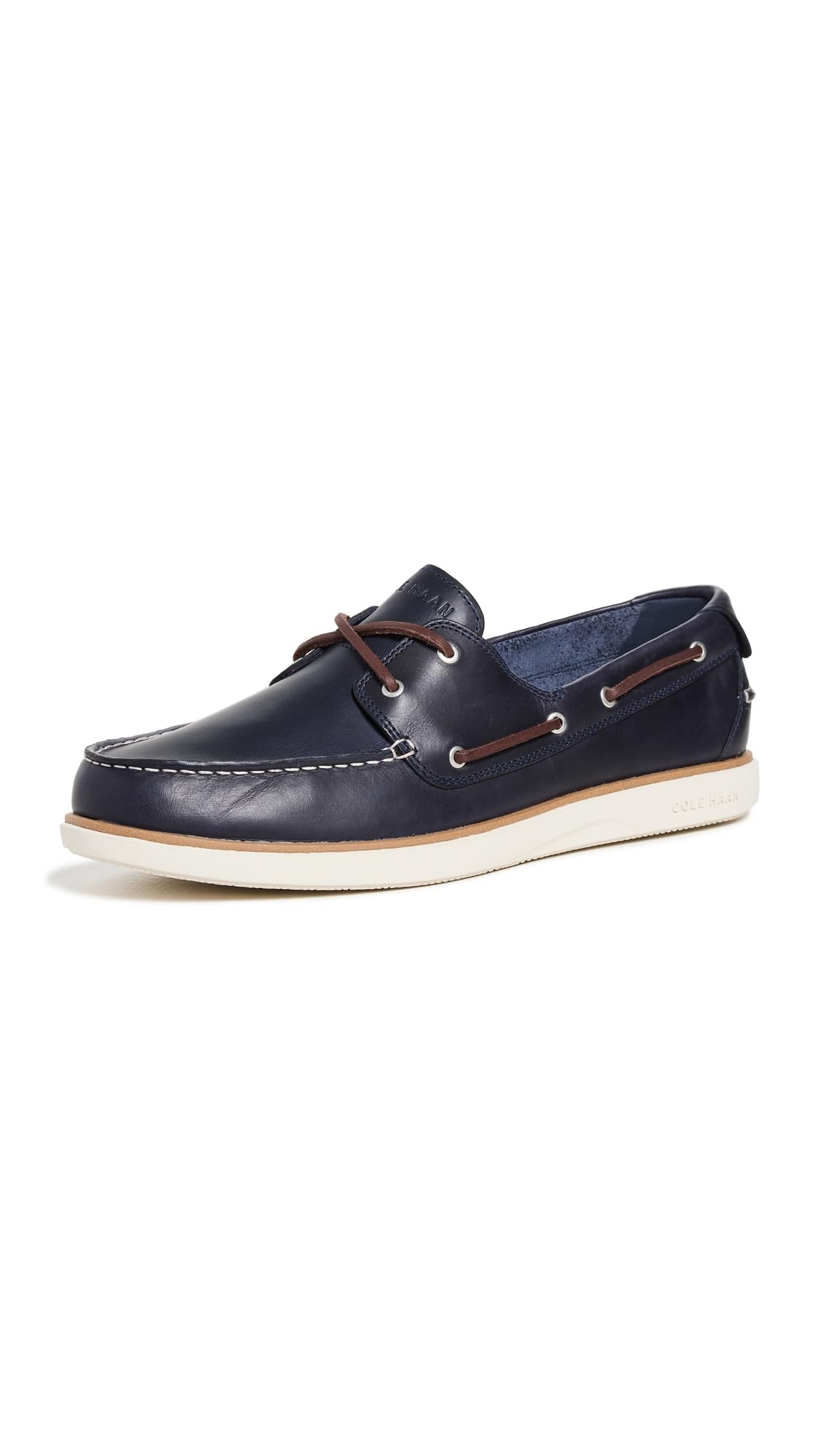Cole Haan Men's Grandpro Windward Boat Shoe, Navy Blazer/Madeira/Ivory, 13-M US