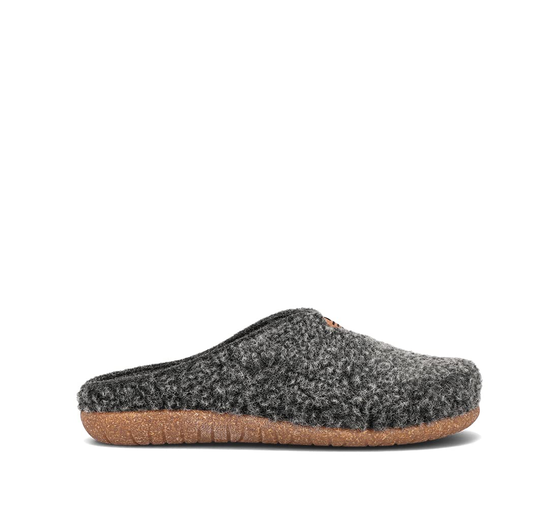 Taos Women's My Sweet Wool Charcoal Plush Clog 11-11.5 M US