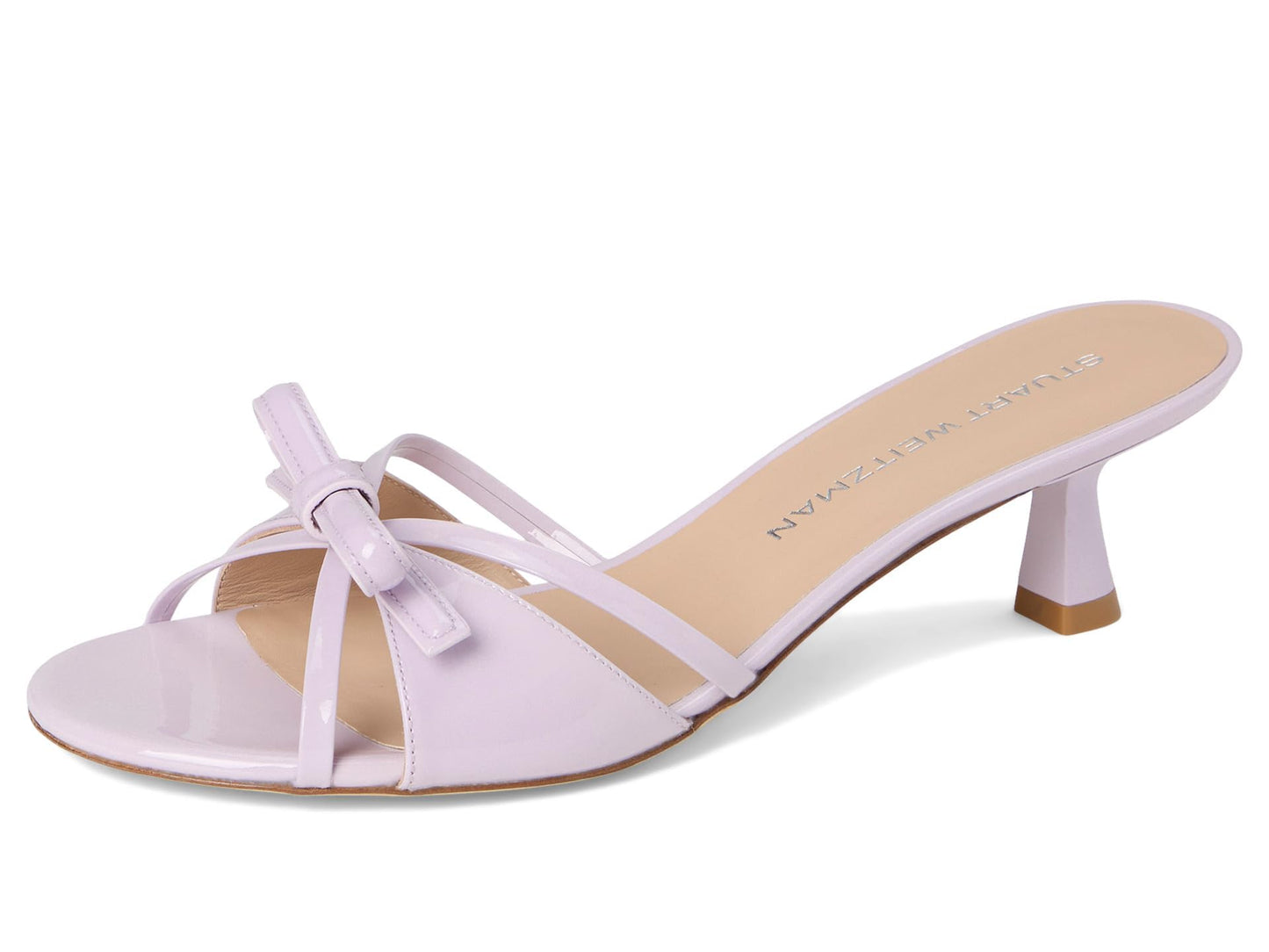 Stuart Weitzman Women's Felicity Slide 50 Pump, Wisteria, 8