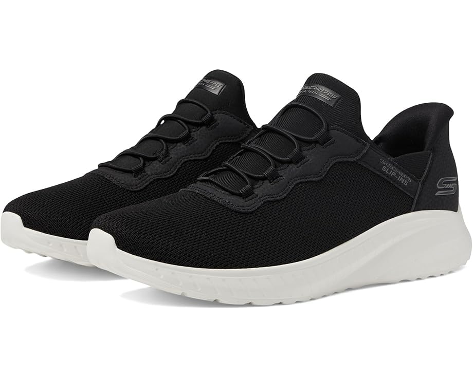 Skechers Women's Trainers, Sports Shoes, Black White, 36.5 EU Weit