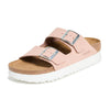 Birkenstock Women's Arizona Platform Flex Sandals, Soft Pink, 10 Medium US