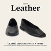 Frye Women's Claire Flat, Black - 6M