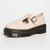 Dr. Martens Women's Bethan Loafers, Parchment Beige Pisa, Tan, 11 Medium US