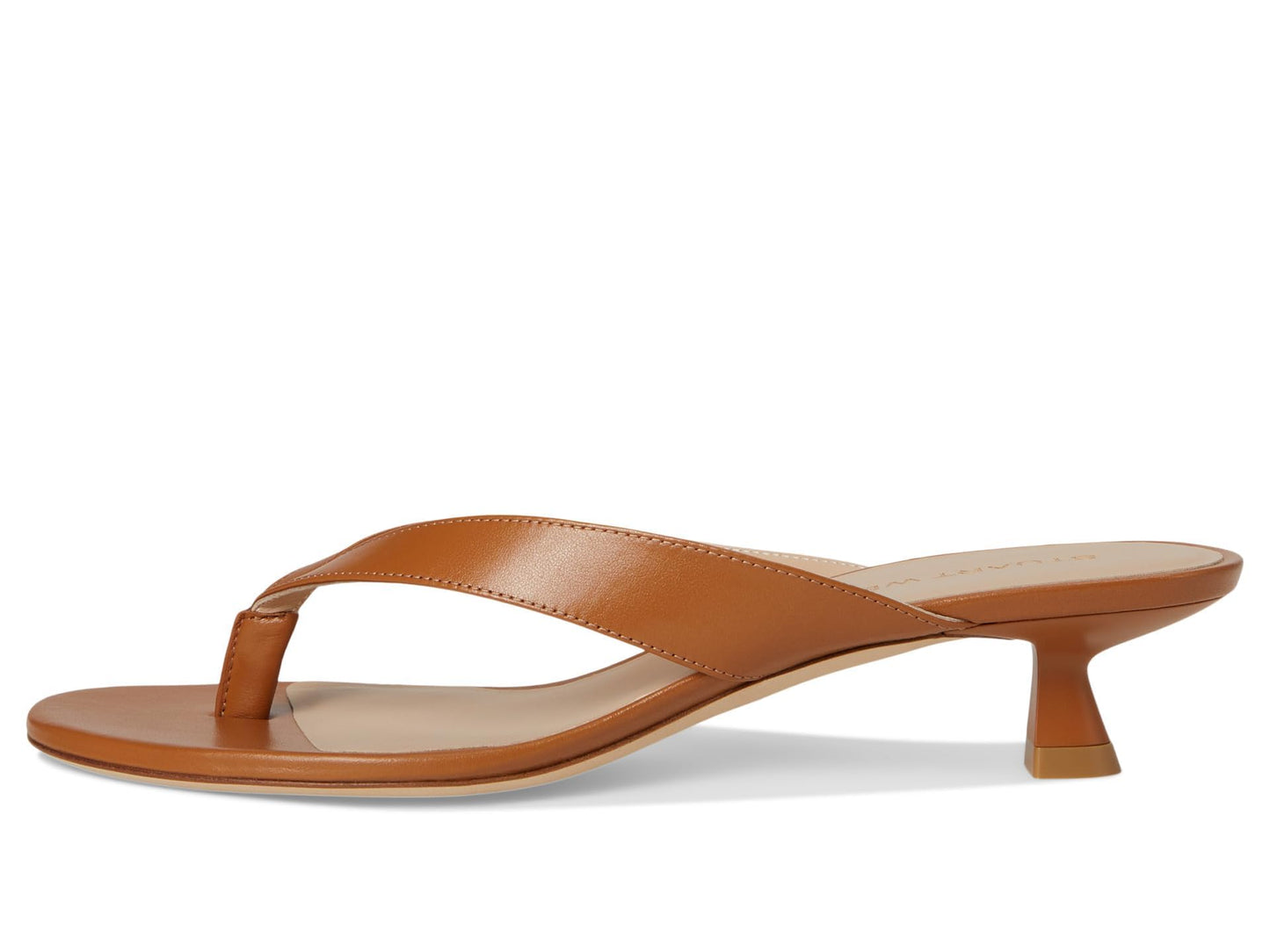 Stuart Weitzman Women's Rio Sleek Sandals 35 Macchiato 9 Medium