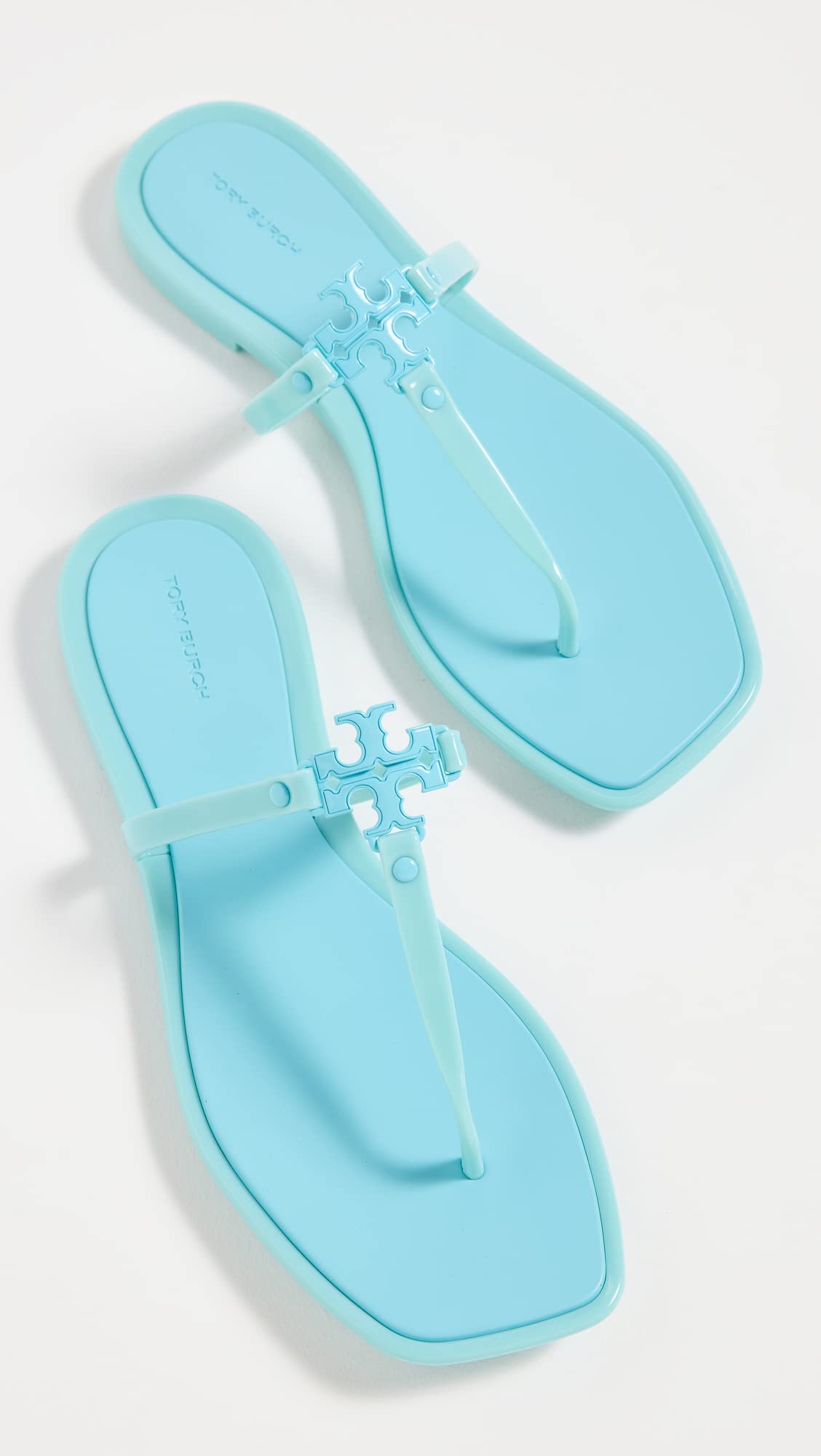 Tory Burch Women's Roxanne Jelly Sandals, Island Blue/Island Blue, 10 Medium US