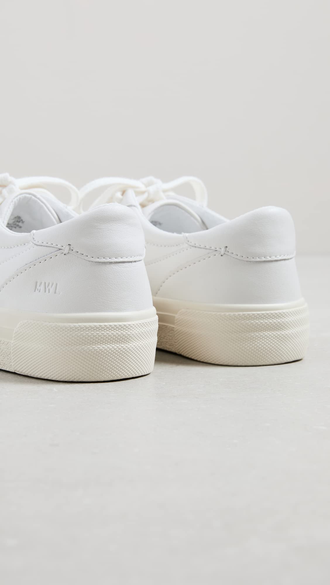 Madewell Women's Sidewalk Low Top Sneakers, Pale Parchment Multi, 5 Medium US