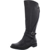 David Tate Saratoga - Extra Wide Calf Black Soft Calf 8.5 WW (EE)