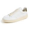 Veja Men's V-12 Stitch Sneakers, Extra White/Khaki, 11 Medium US