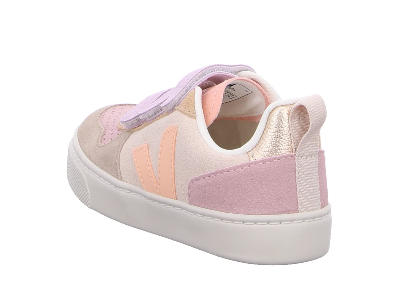 VEJA Small V-10 Suede (Little Kid/Big Kid) Multicolor/Sable Unisex EU 28 (US 11 Little Kid) M