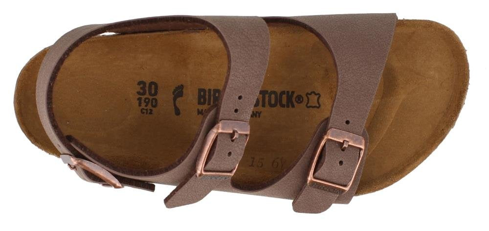 Birkenstock Roma Sandal (Toddler/Little Kid/Big Kid),Mocha,29 EU (11-11.5 N US Little Kid)
