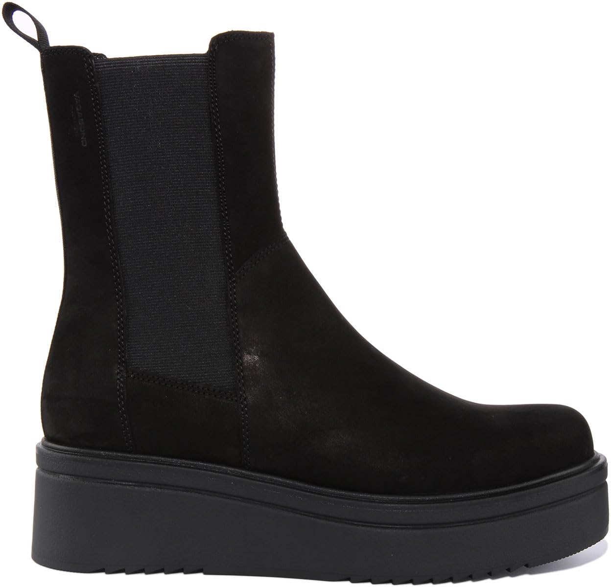 Vagabond Shoemakers Tara Nubuck Chelsea Bootie Black EU 39 (US Women's 9) M