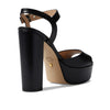 Stuart Weitzman Ryder 95 Platform Sandal Black 9.5 B