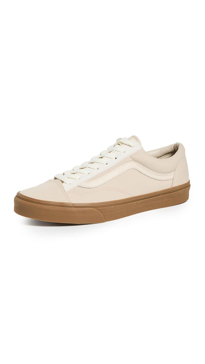 Vans Men's U Style 36 Sneakers, Light Brown/White, 10.5 Medium US