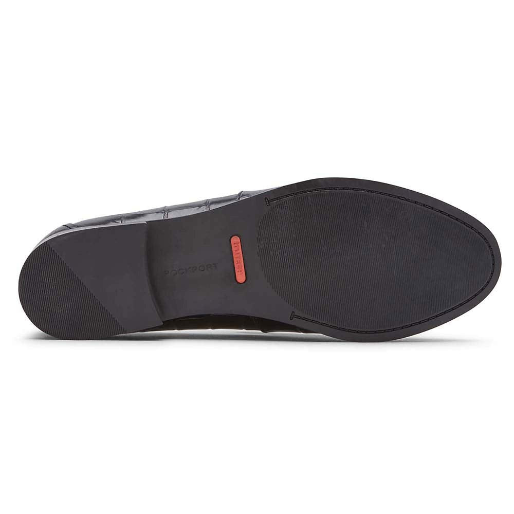 Rockport Perpetua Penny Black Croco 9.5 W (C)