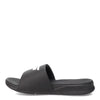 Skechers Men's Go Consistent Slide Sandals – Athletic Beach Shower Shoes With Foam Cushioning, Black/White, 9