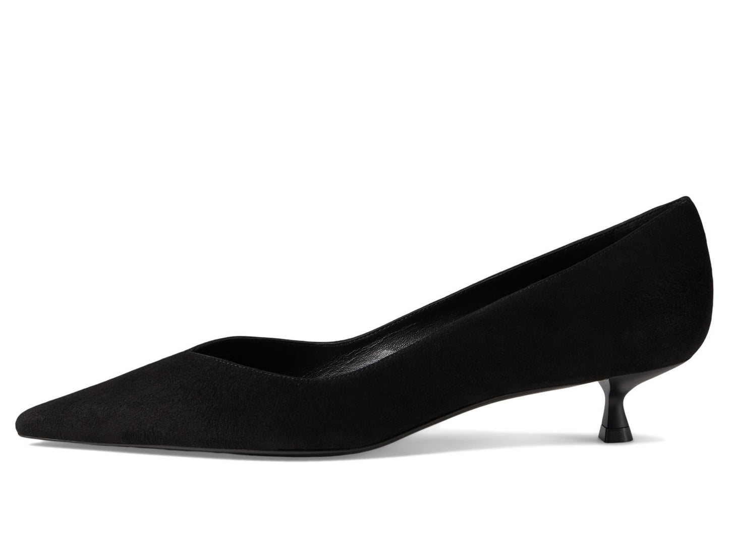 Stuart Weitzman Women's Eva 35 Pump, Black, 7