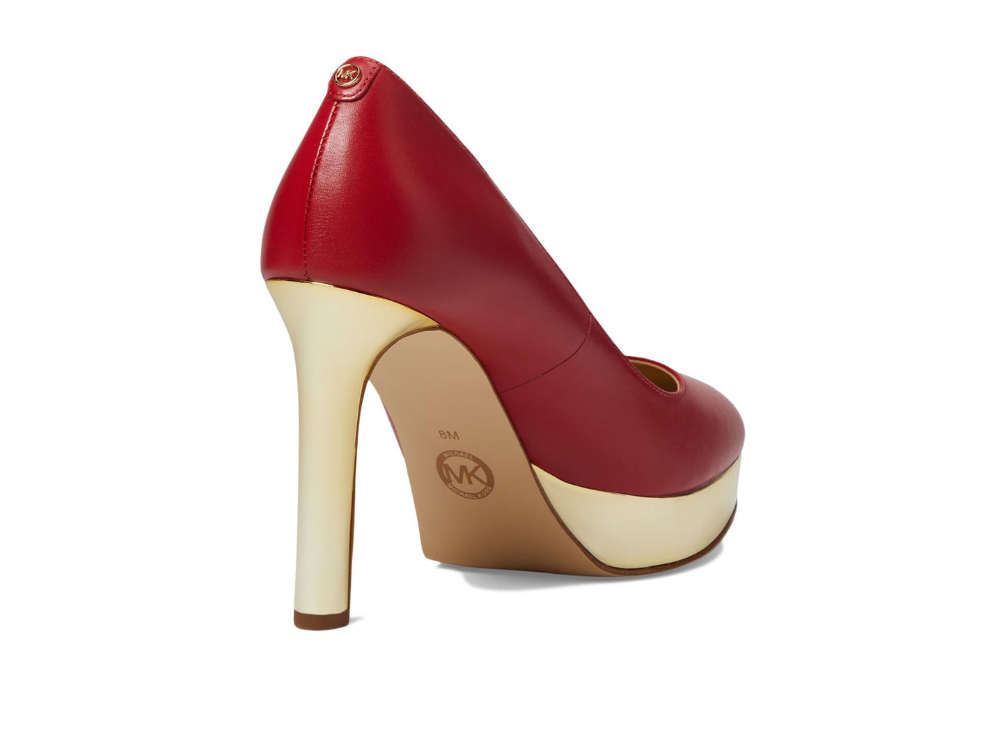 Michael Kors Chantal Platform Pump Crimson 1 6.5 M