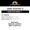 La Sportiva Men's Bushido III Performance Mountain/Trail Running Shoes, Deep Sea/Cherry Tomato, US 9 Wide (EU Equivalent 42)