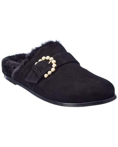Stuart Weitzman Piper Chill Mule Black 9.5 B