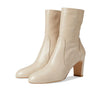 Stuart Weitzman Vida 75 Zip Bootie Dune 5 B