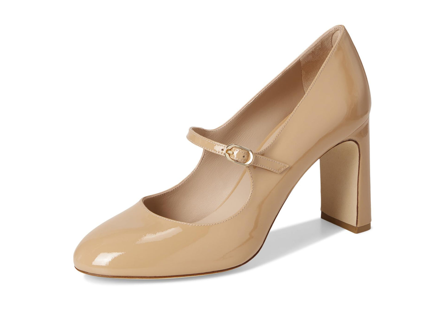 Stuart Weitzman Women's Babette Mary Jane 85, Adobe, 9.5, Medium
