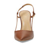 Michael Kors Veronica Sling Pump Luggage 8.5 M