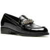 La Canadienne Dalilah Black Crinkle Patent 6.5 M (B)