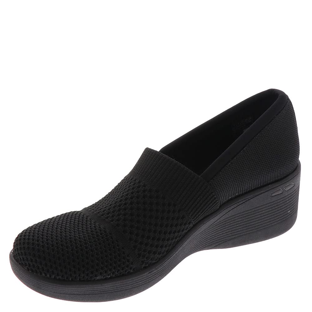 Skechers USA PierLiteWow Factor Womens Slip On 75 BM US BlackBlack