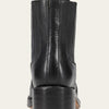 Frye Campus Chelsea Ankle Boots for Women - Leather-Lined 5.75" Booties for Women - Square Toe Boots - Chunky Heel Booties with 1.7.5" Block Heel - Slip-on Design - Black - Crust Veg - 9