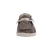 Hey Dude Women's Wendy Jungle Brown Size 9 | Women’s Shoes | Women’s Lace Up Loafers | Comfortable & Light-Weight